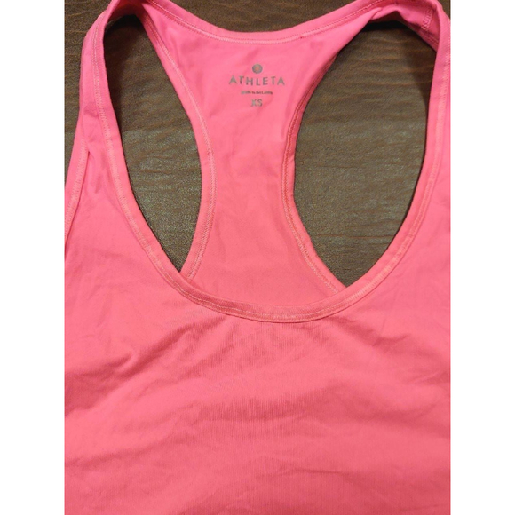 Athleta Women's Pink Razor Back Tank top size XS - Picture 3 of 3